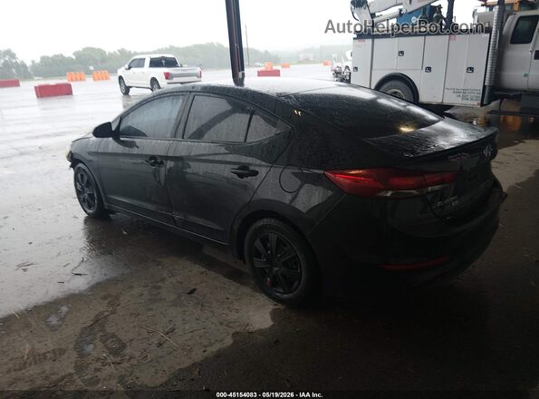 5NPD74LF4JH280272 2018 HYUNDAI ELANTRA Black Задня ліва чверть