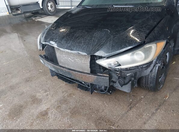 5NPD74LF4JH280272 2018 HYUNDAI ELANTRA Black Вид спереду