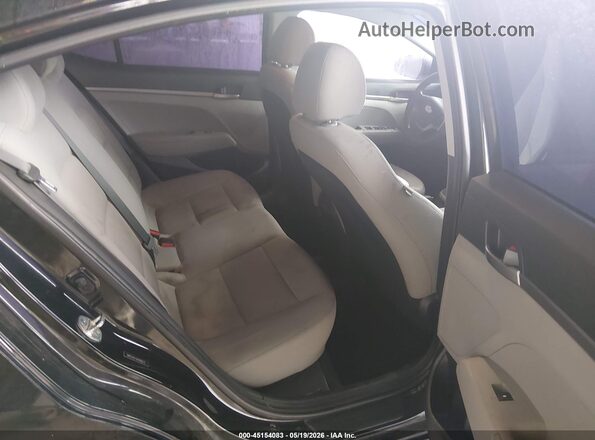 5NPD74LF4JH280272 2018 HYUNDAI ELANTRA Black Вид наклейки з VIN-кодом
