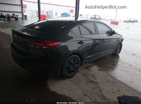 5NPD74LF4JH280272 2018 HYUNDAI ELANTRA Black Задня права чверть