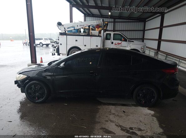 5NPD74LF4JH280272 2018 HYUNDAI ELANTRA Black Панорамний вид салону 360°