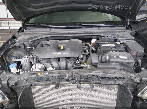 5NPD74LF4JH280272 2018 HYUNDAI ELANTRA Black Вид ззаду