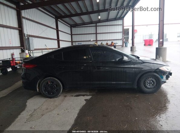 5NPD74LF4JH280272 2018 HYUNDAI ELANTRA Black Вид задньої частини салону