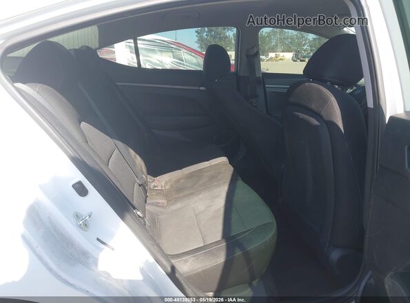 5NPD74LF4JH295208 2018 HYUNDAI ELANTRA White VIN კოდის სტიკერის ხედი