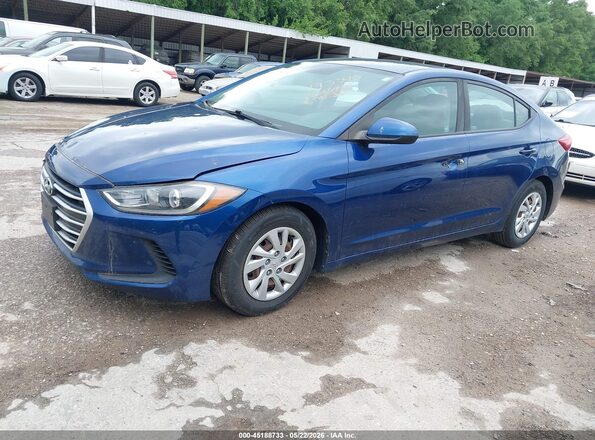 5NPD74LF4JH339613 2018 HYUNDAI ELANTRA Blue 