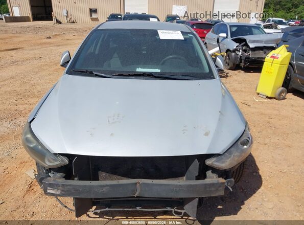 5NPD74LF4JH381117 2018 HYUNDAI ELANTRA Silver წინა პანელის ხედი