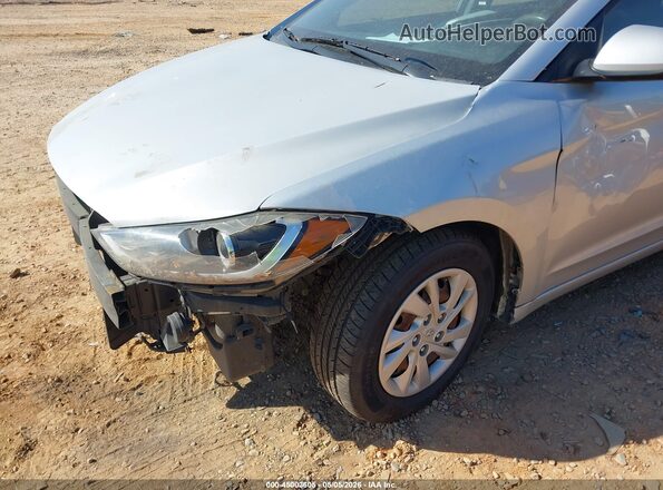 5NPD74LF4JH381117 2018 HYUNDAI ELANTRA Silver 