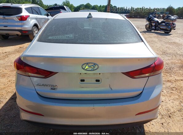 5NPD74LF4JH381117 2018 HYUNDAI ELANTRA Silver 