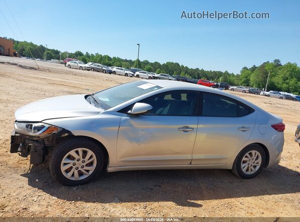 5NPD74LF4JH381117 2018 HYUNDAI ELANTRA Silver უკანა სალონის ხედი