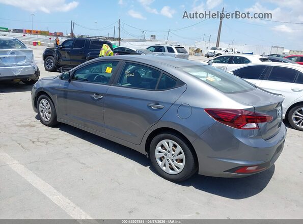 5NPD74LF4KH410603 2019 HYUNDAI ELANTRA Gray Tył lewy