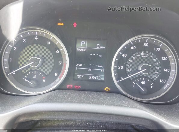 5NPD74LF4KH410603 2019 HYUNDAI ELANTRA Gray Widok tylnych siedzeń