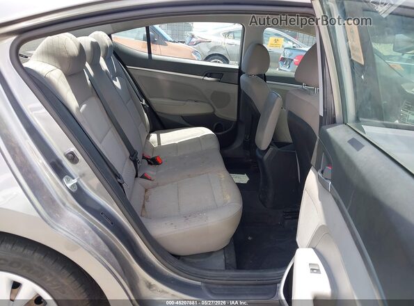 5NPD74LF4KH410603 2019 HYUNDAI ELANTRA Gray Widok naklejki z numerem VIN