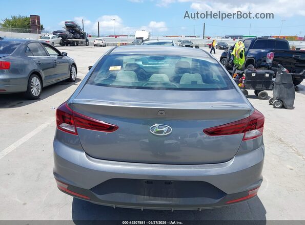 5NPD74LF4KH410603 2019 HYUNDAI ELANTRA Gray 