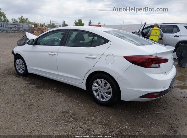 5NPD74LF4KH448042 2019 HYUNDAI ELANTRA White Rear left