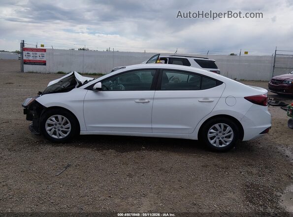 5NPD74LF4KH448042 2019 HYUNDAI ELANTRA White 