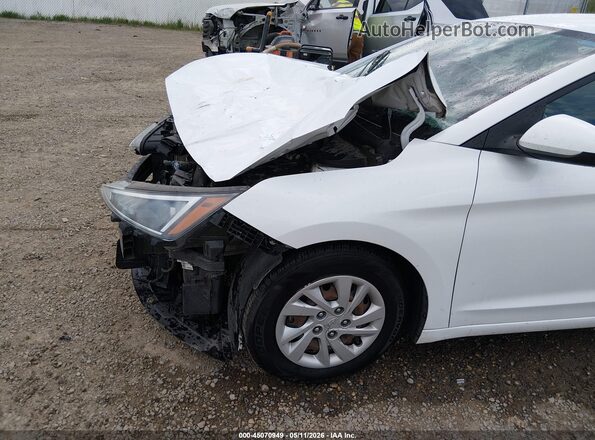 5NPD74LF4KH448042 2019 HYUNDAI ELANTRA White 