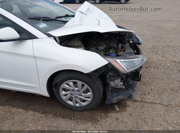 5NPD74LF4KH448042 2019 HYUNDAI ELANTRA White 