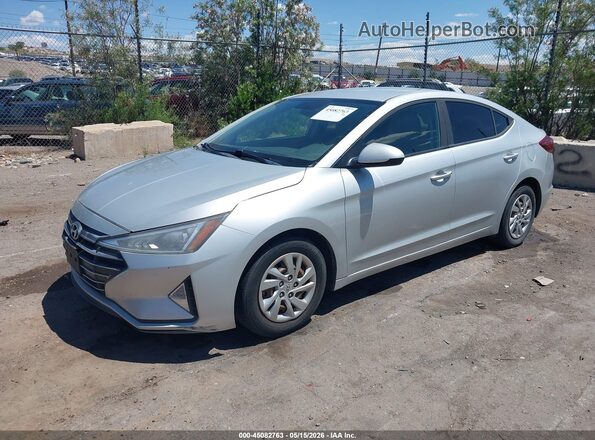 5NPD74LF4KH476861 2019 HYUNDAI ELANTRA Silver Front left