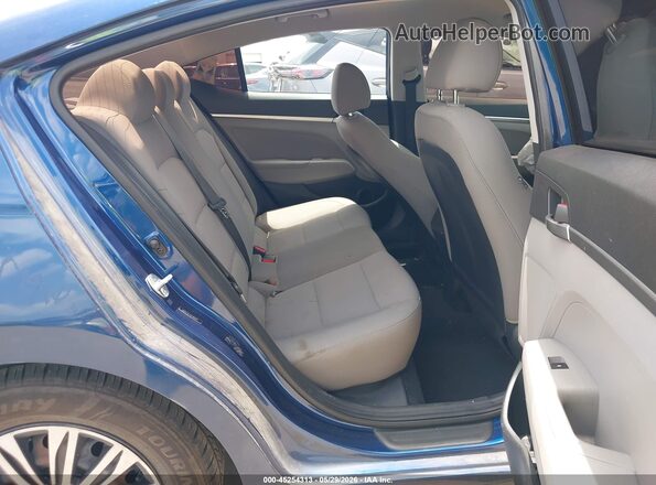 5NPD74LF4KH482899 2019 HYUNDAI ELANTRA Синий Вид наклейки с VIN-кодом
