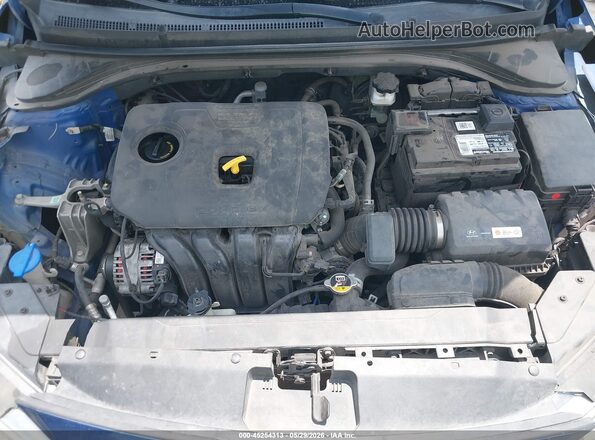 5NPD74LF4KH482899 2019 HYUNDAI ELANTRA Синий Вид сзади