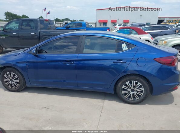 5NPD74LF4KH482899 2019 HYUNDAI ELANTRA Синий 