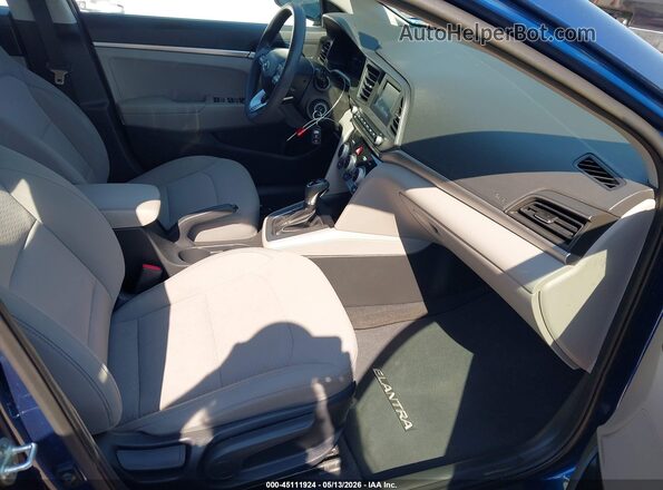 5NPD74LF4KH496317 2019 HYUNDAI ELANTRA Синий 