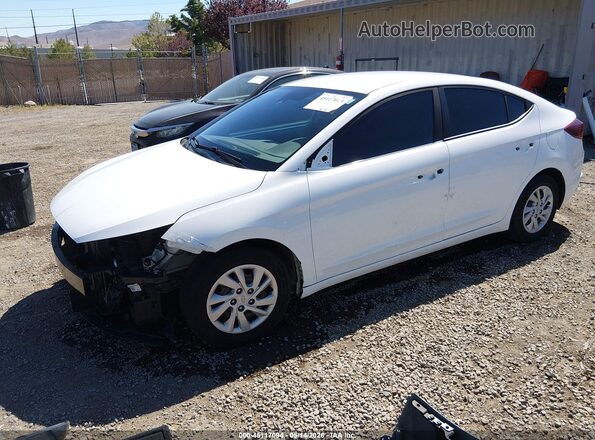 5NPD74LF4LH529639 2020 HYUNDAI ELANTRA Белый Передняя левая четверть