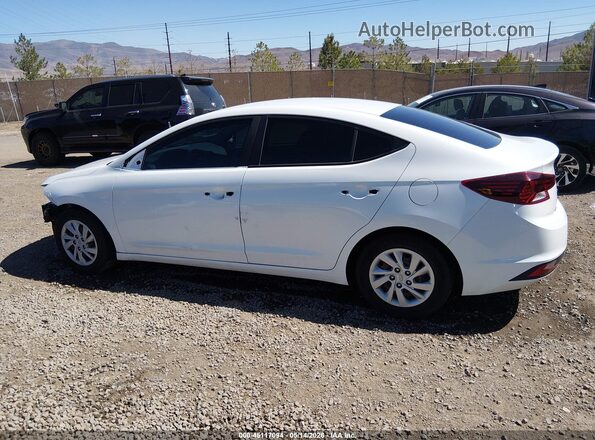 5NPD74LF4LH529639 2020 HYUNDAI ELANTRA Белый Панорамный вид салона 360°