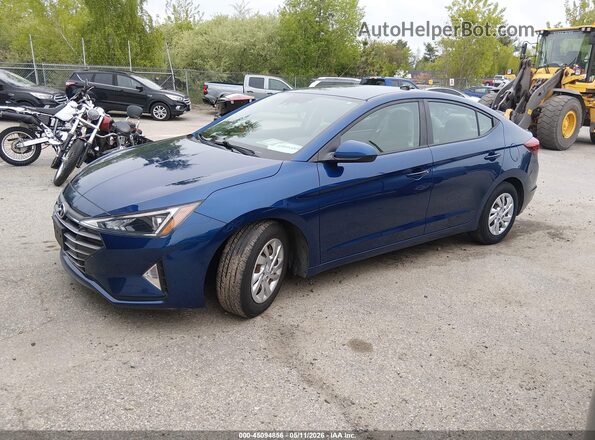 5NPD74LF4LH610897 2020 HYUNDAI ELANTRA Blue 