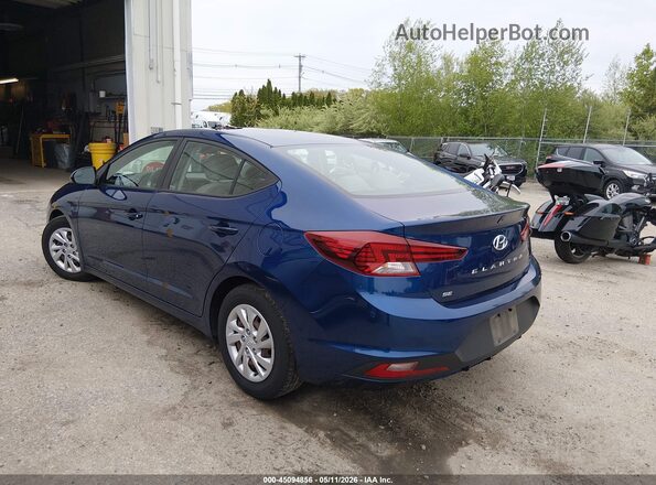 5NPD74LF4LH610897 2020 HYUNDAI ELANTRA Blue 