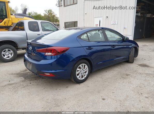 5NPD74LF4LH610897 2020 HYUNDAI ELANTRA Blue 