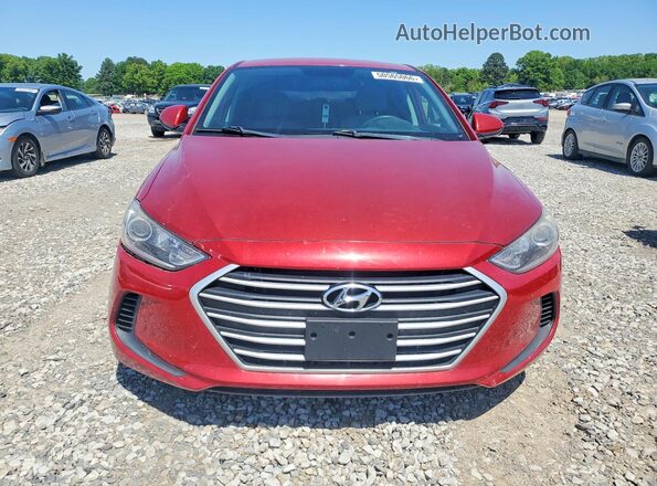 5NPD74LF5HH208085 2017 HYUNDAI ELANTRA Red Widok z przodu