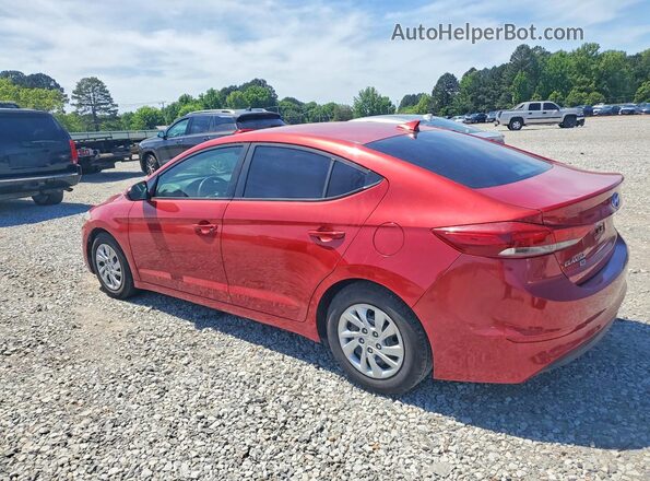 5NPD74LF5HH208085 2017 HYUNDAI ELANTRA Red Tył lewy
