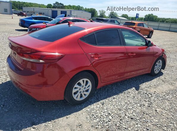 5NPD74LF5HH208085 2017 HYUNDAI ELANTRA Red Tył prawy