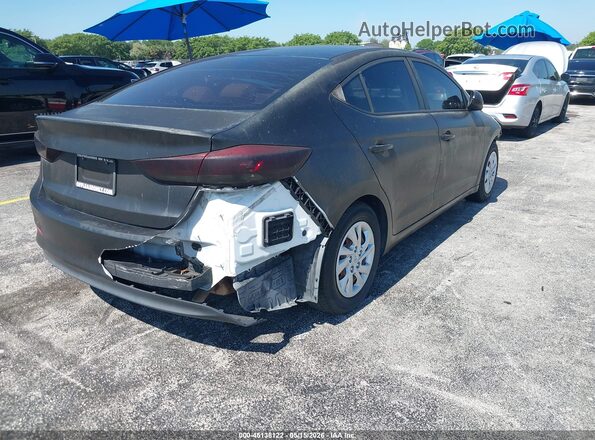 5NPD74LF5JH295850 2018 HYUNDAI ELANTRA Black 