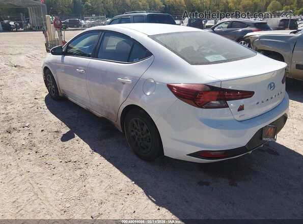 5NPD74LF5LH537023 2020 HYUNDAI ELANTRA White Rear left