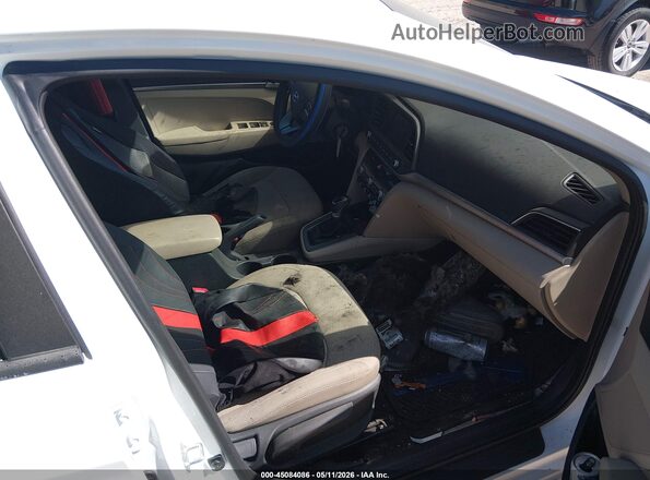 5NPD74LF5LH537023 2020 HYUNDAI ELANTRA White Front interior view