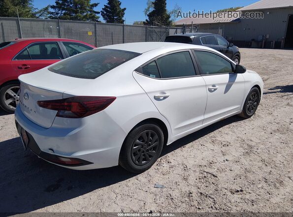 5NPD74LF5LH537023 2020 HYUNDAI ELANTRA White Rear right