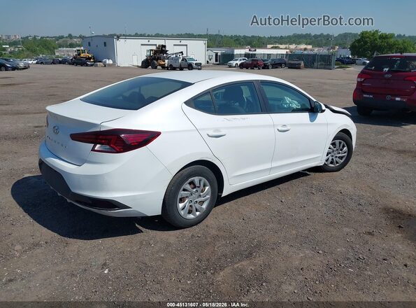 5NPD74LF5LH582558 2020 HYUNDAI ELANTRA White Հետևի աջ