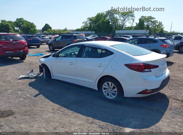 5NPD74LF5LH582558 2020 HYUNDAI ELANTRA White Հետևի ձախ