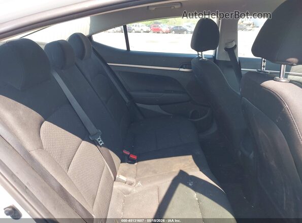 5NPD74LF5LH582558 2020 HYUNDAI ELANTRA White VIN կոդի պիտակի տեսք