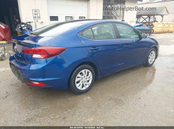 5NPD74LF5LH608978 2020 HYUNDAI ELANTRA Blue 