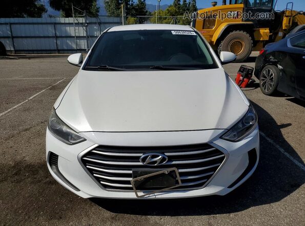 5NPD74LF6HH066880 2017 HYUNDAI ELANTRA White 