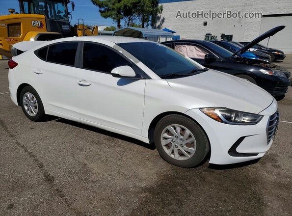 5NPD74LF6HH066880 2017 HYUNDAI ELANTRA White 