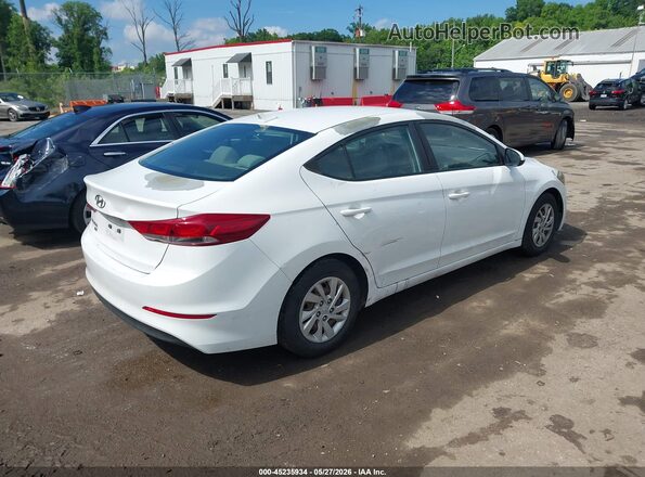 5NPD74LF6HH098924 2017 HYUNDAI ELANTRA White 