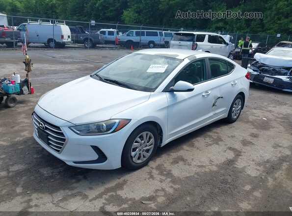 5NPD74LF6HH098924 2017 HYUNDAI ELANTRA White 