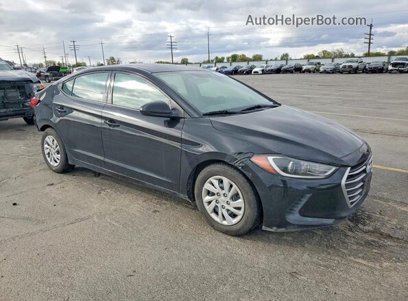 5NPD74LF6HH144039 2017 HYUNDAI ELANTRA Black 