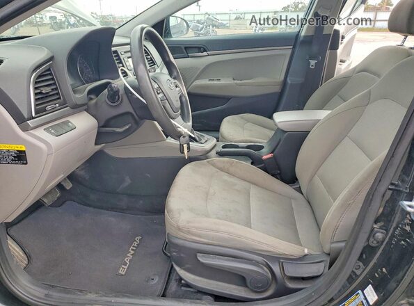 5NPD74LF6HH144039 2017 HYUNDAI ELANTRA Black 