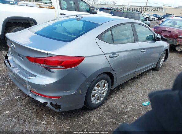 5NPD74LF6HH146888 2017 HYUNDAI ELANTRA Silver 