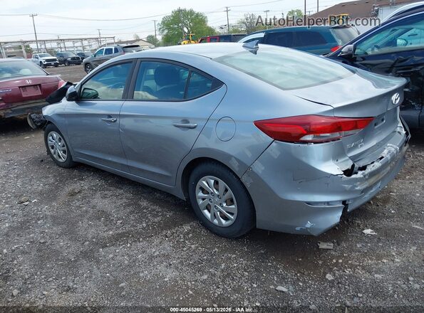 5NPD74LF6HH146888 2017 HYUNDAI ELANTRA Silver 